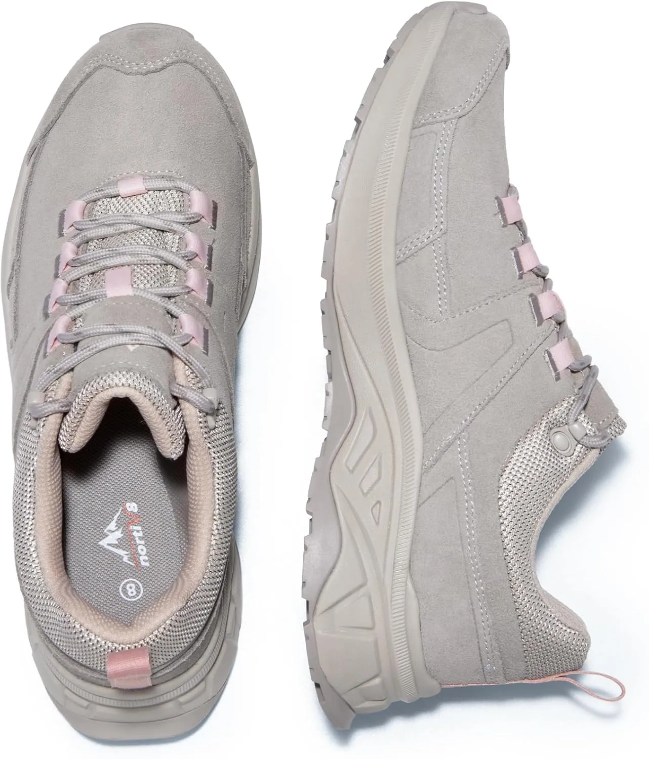 NORTIV 8 Women's Trails Shoes Outdoor Running Walking Hiking Shoes Comfortable Tennis Sneakers