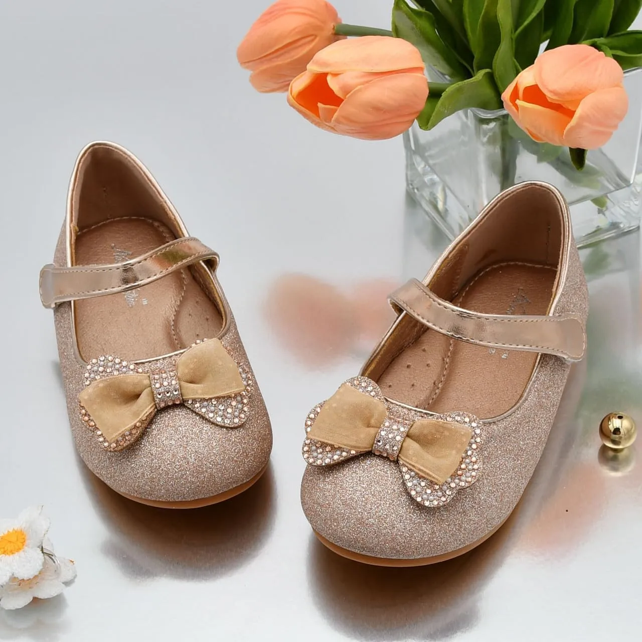 Nova Utopia Toddler Little Girls Ballet Flat Shoes