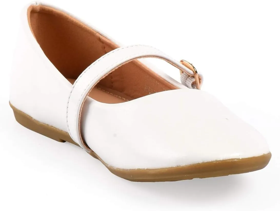 Nova Utopia Toddler Little Girls Dress Ballet Mary Jane Bow Flat Shoes