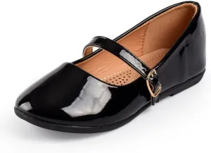 Nova Utopia Toddler Little Girls Dress Ballet Mary Jane Bow Flat Shoes
