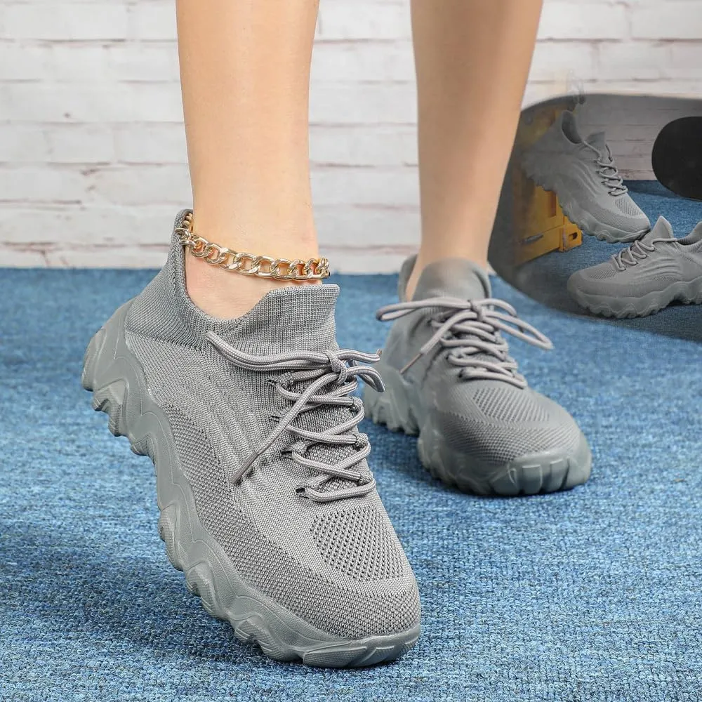 Nurse Babe Shoes for Nurses Women, Mesh Breathable Non-Slip Lightweight Casual Shoes