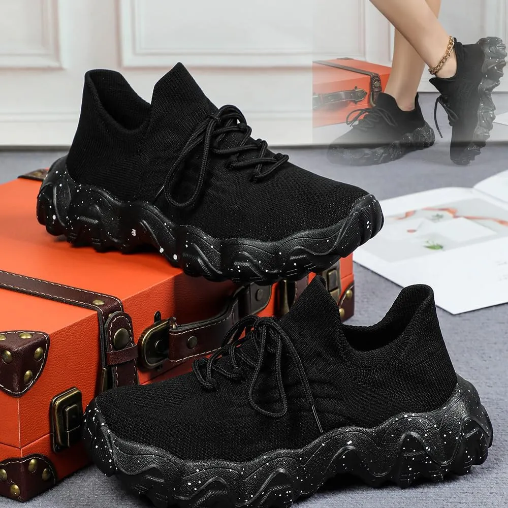 Nurse Babe Shoes for Nurses Women, Mesh Breathable Non-Slip Lightweight Casual Shoes