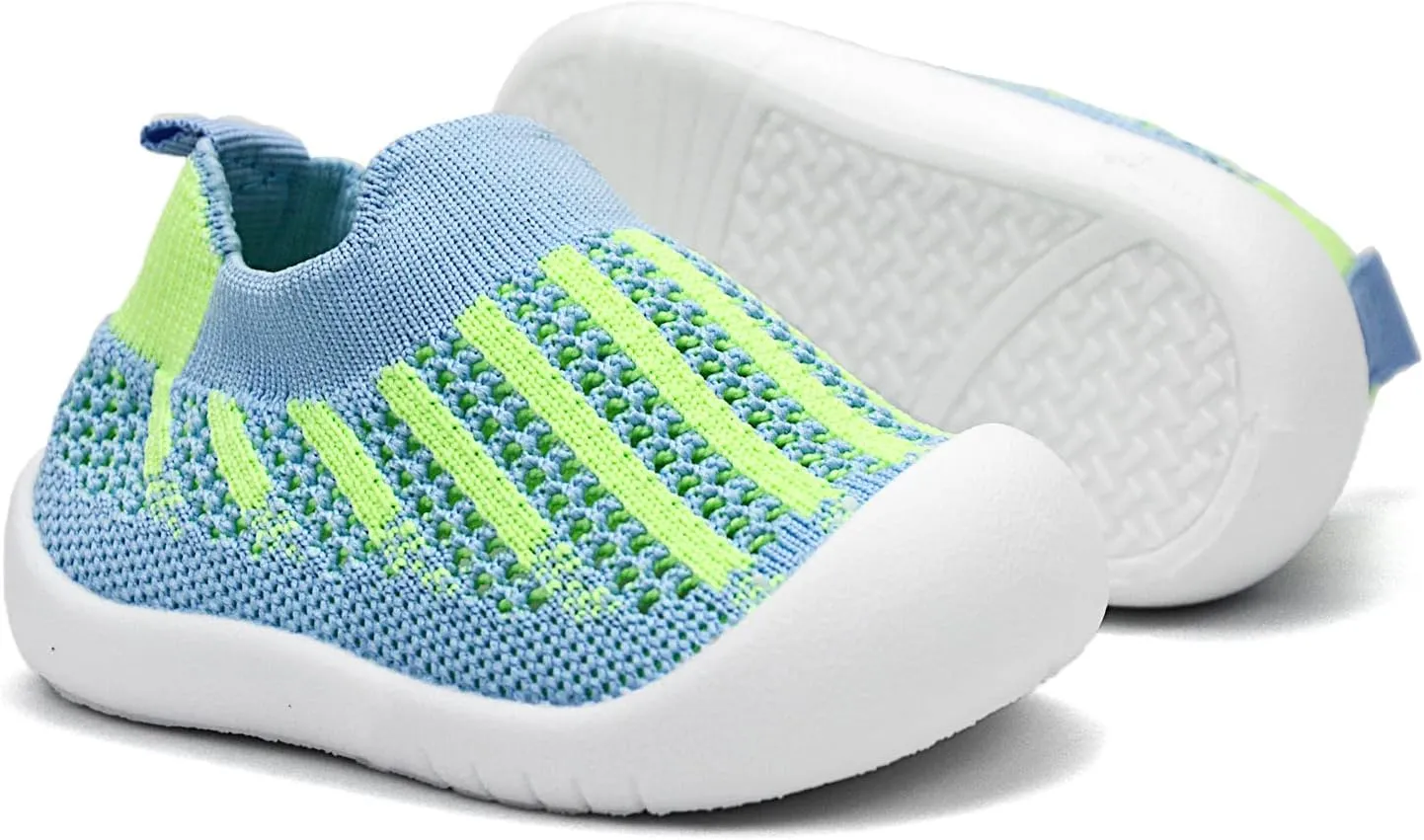 OAISNIT Baby Boy Girl Shoes Breathable Mesh Sneakers Lightweight Non-Slip Toddler Walking Shoes Infant First Walkers 6-24 Months