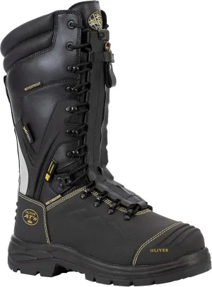 Oliver mens Protective Safety Boots, Black, 11 US