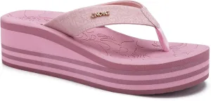 ONCAI Women’s Platform Flip Flops Trendy Dressy Womans Summer Sandals with Comfortable Flatform Arch Support Walking Outdoor Rubber Soles (US Size 5-11)