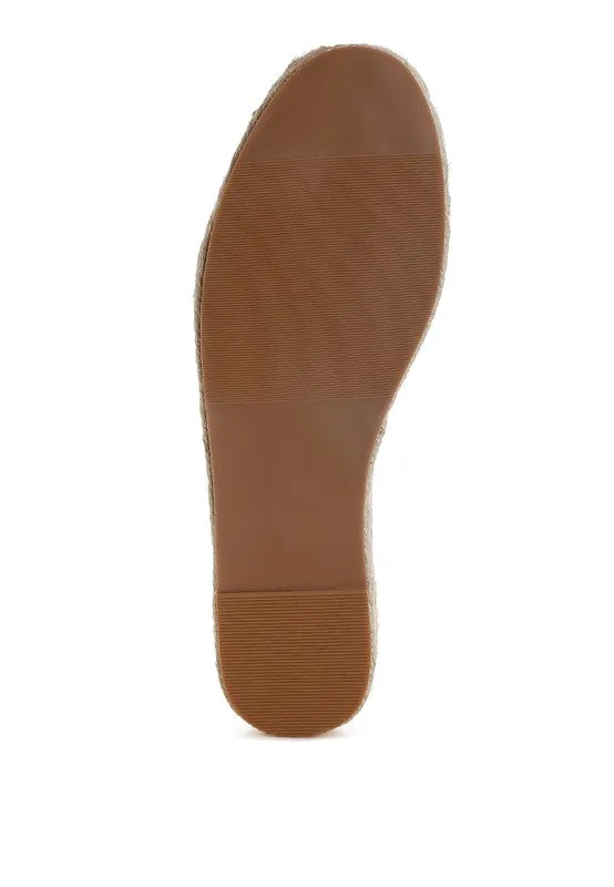 Oplin Canvas Woven Espadrilles
