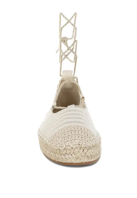 Oplin Canvas Woven Espadrilles