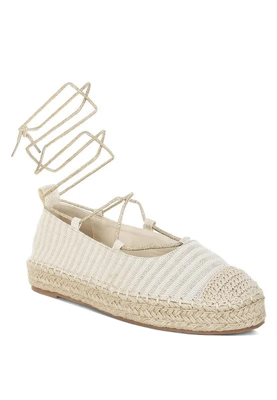 Oplin Canvas Woven Espadrilles
