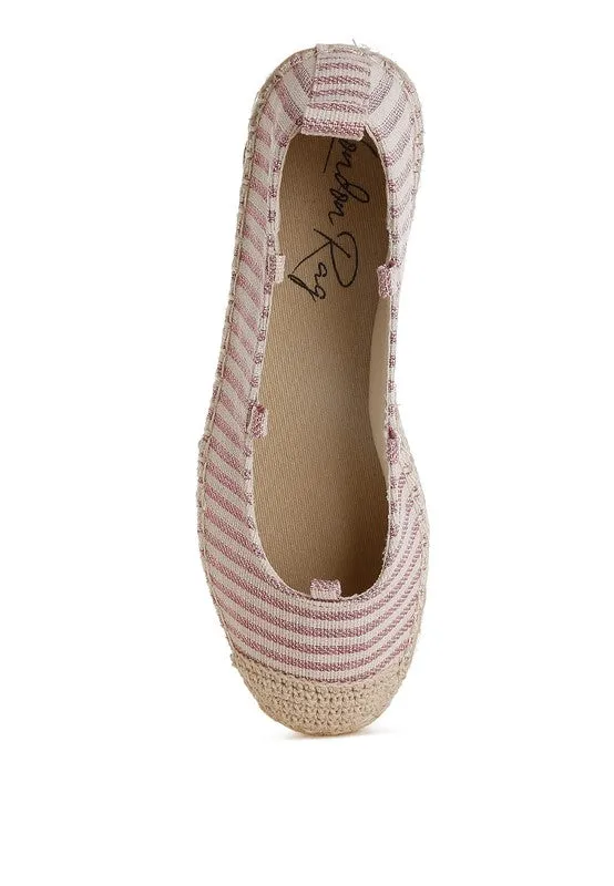 Oplin Canvas Woven Espadrilles