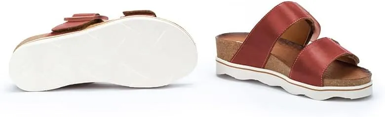 PIKOLINOS Wedge Sandals Leather Menorca for Woman