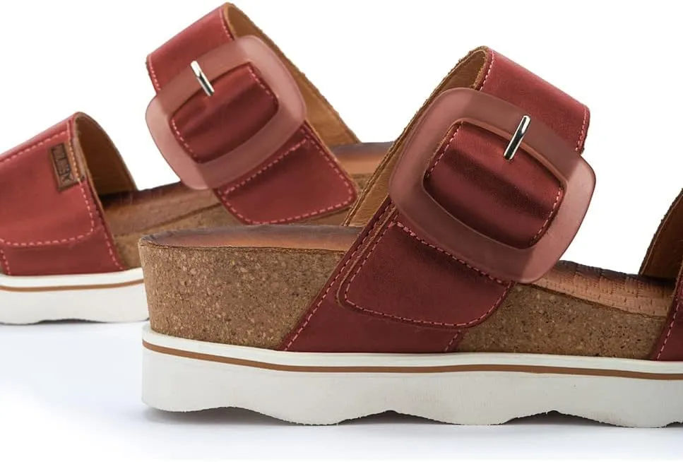 PIKOLINOS Wedge Sandals Leather Menorca for Woman
