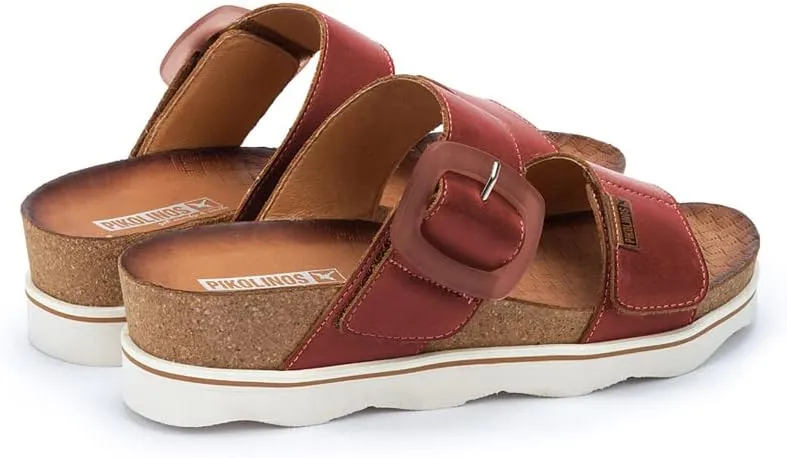 PIKOLINOS Wedge Sandals Leather Menorca for Woman