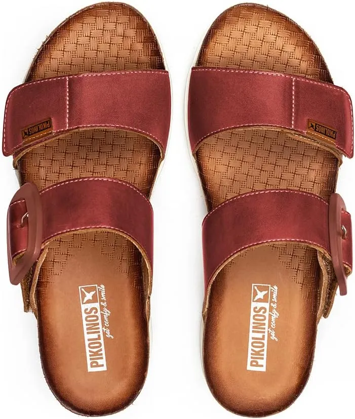 PIKOLINOS Wedge Sandals Leather Menorca for Woman