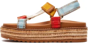 Platform Sandals for Women Sandals Cute And Stylish Open Toe Raffia Sandals Womens Slip On Casual Shoes