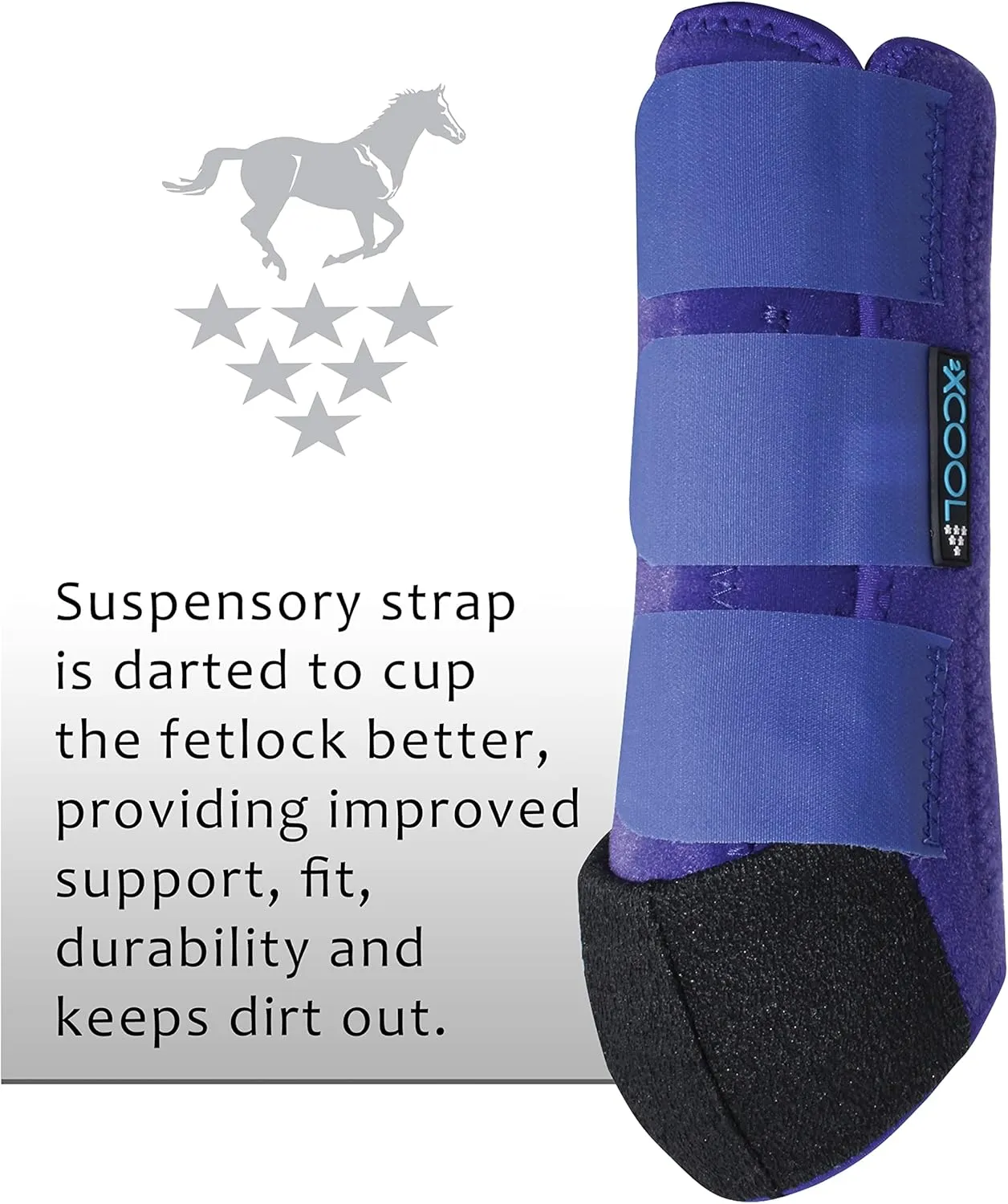 Professional's Choice 2XCOOL Sports Medicine Horse Boots | Protective & Breathable Design for Ultimate Comfort & Durability in Active Horses | Value 4 Pack | Small, Medium, Large