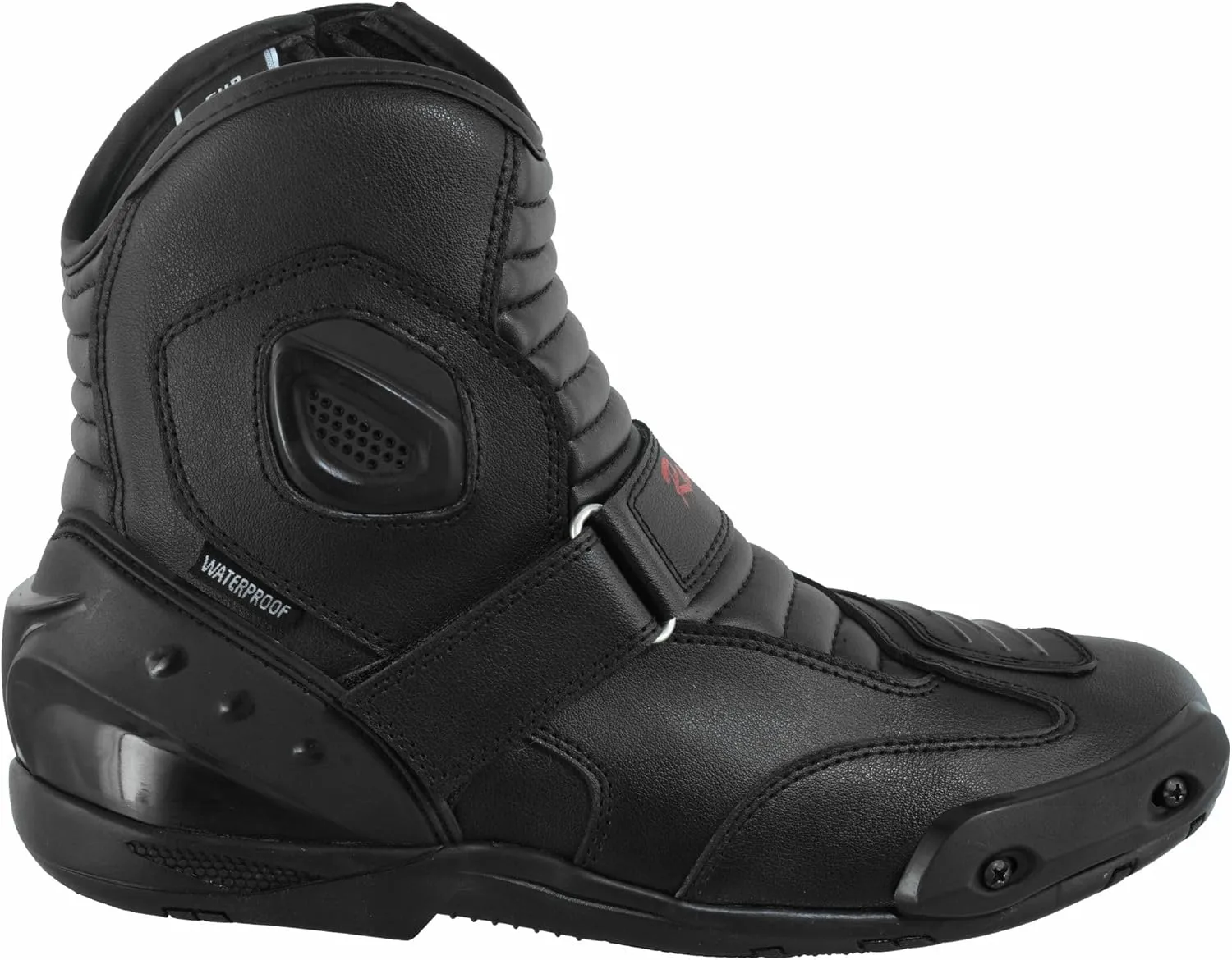 PROFIRST Short Ankle Leather Motorbike boots for men Motorcycle boots Protective Shoes for Riders - CE Approved
