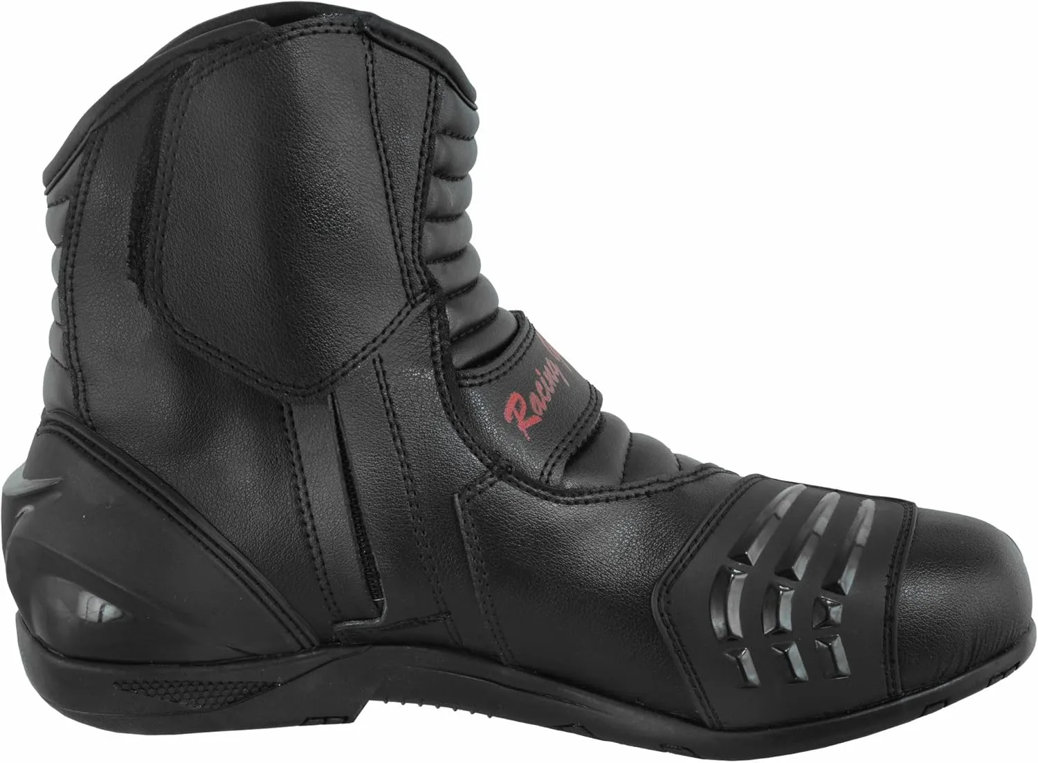 PROFIRST Short Ankle Leather Motorbike boots for men Motorcycle boots Protective Shoes for Riders - CE Approved