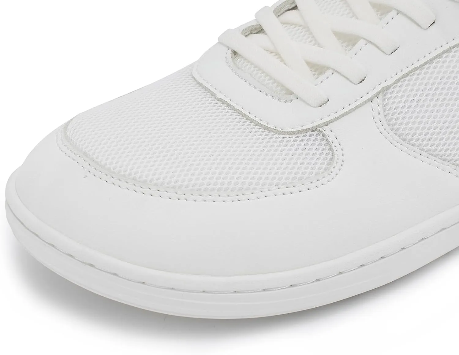 Pulltop Barefoot Wide Toe Box Shoes for Men - Minimalist Barefoot Dress Shoes Sneakers Zero Drop Slip on Walking Non Slip Shoes for Men