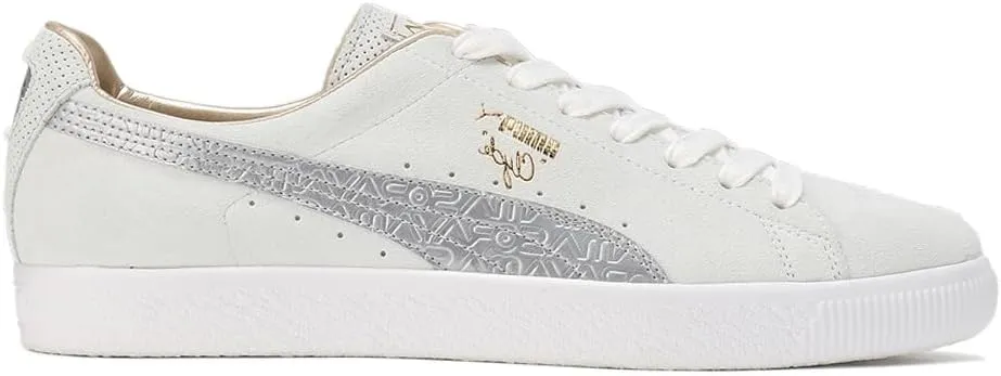 PUMA Mens Clyde Mij Sorayama Lace Up Sneakers Shoes Casual - Off White - Size 9 M, 39449701