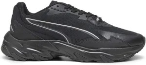 PUMA Mens Injector Clean Lace Up Sneakers Shoes Casual - Black - Size 11 M