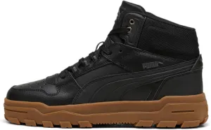 PUMA Men's Rebound Abrupt Mid Shoes, Dark Olive-Wild Willow-Bronze, 10