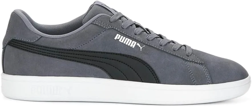 PUMA Mens Smash 3.0 Lace Up Sneakers Shoes Casual - Grey