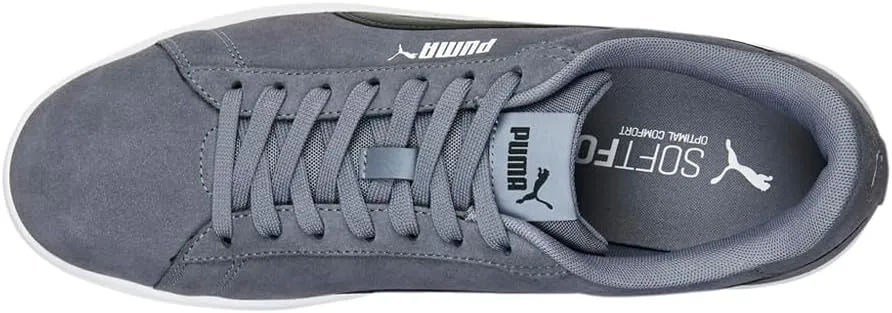 PUMA Mens Smash 3.0 Lace Up Sneakers Shoes Casual - Grey
