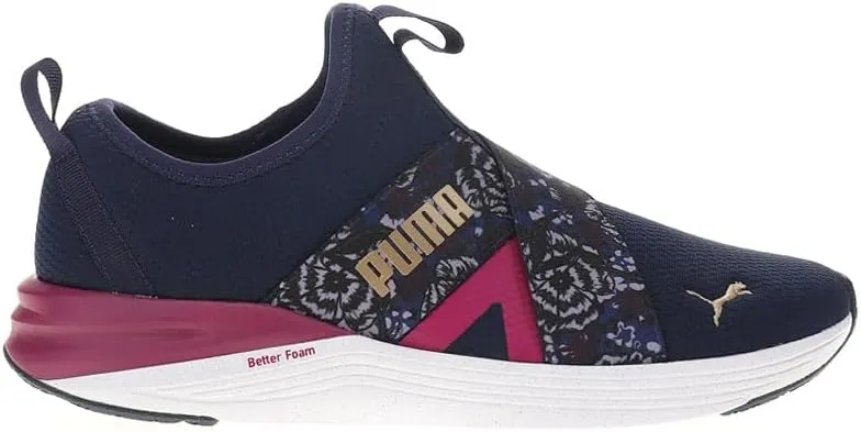 PUMA Womens Better Foam Prowl Winter Bloom Running Sneakers Shoes - Blue - Size 8 M