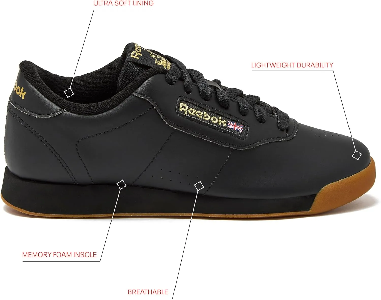 Reebok Women's Princess Sneaker