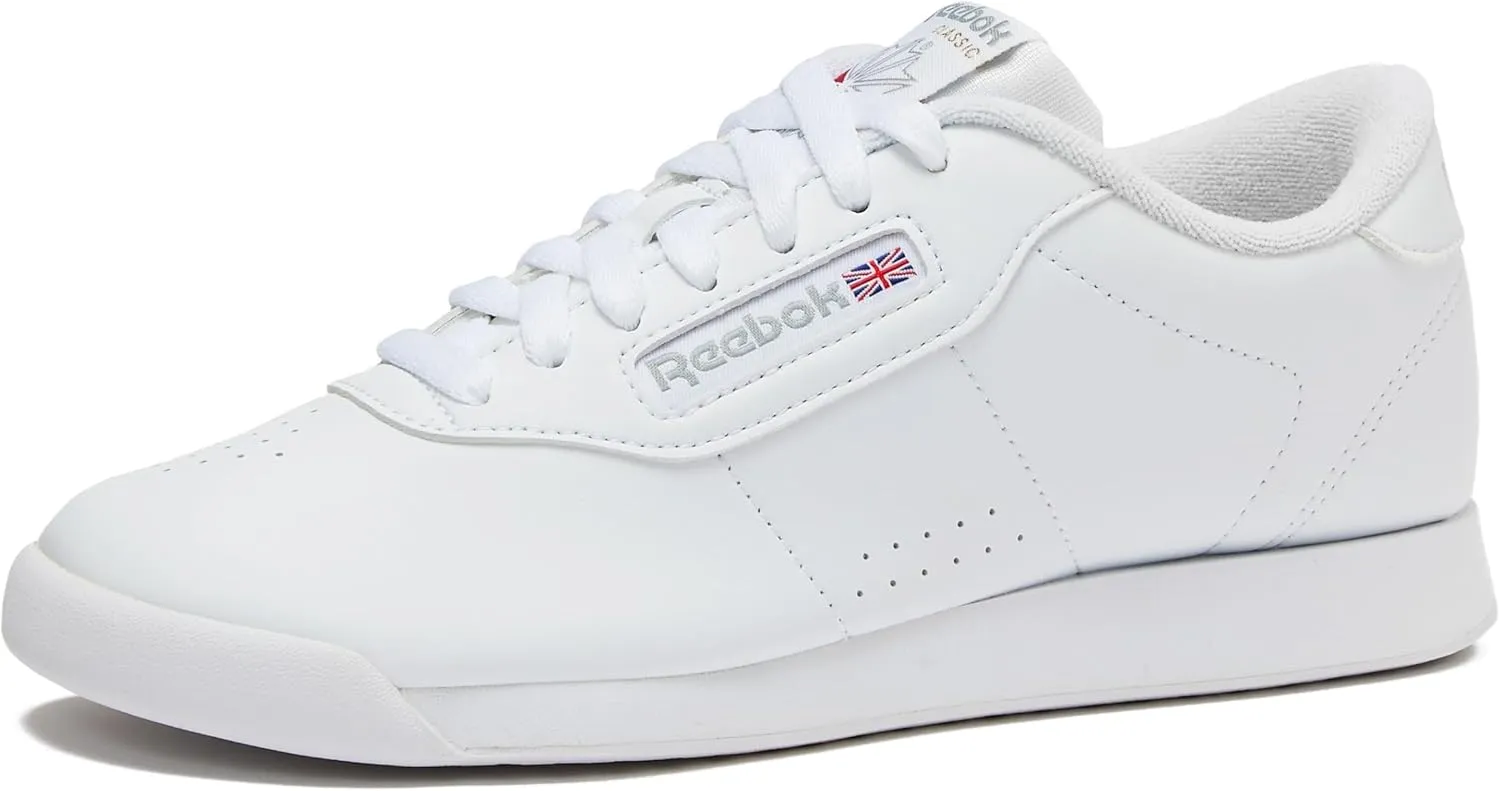 Reebok Women's Princess Sneakers, Comfortable Walking or Tennis Shoes