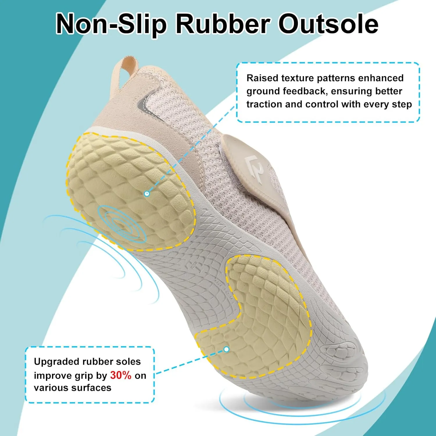 relxfeet Walking Shoes Women Men Wide Diabetic Shoes Adjustable Barefoot Shoes Zero Drop Lightweight Sneakers for Edema Swollen Feet Size 4-13