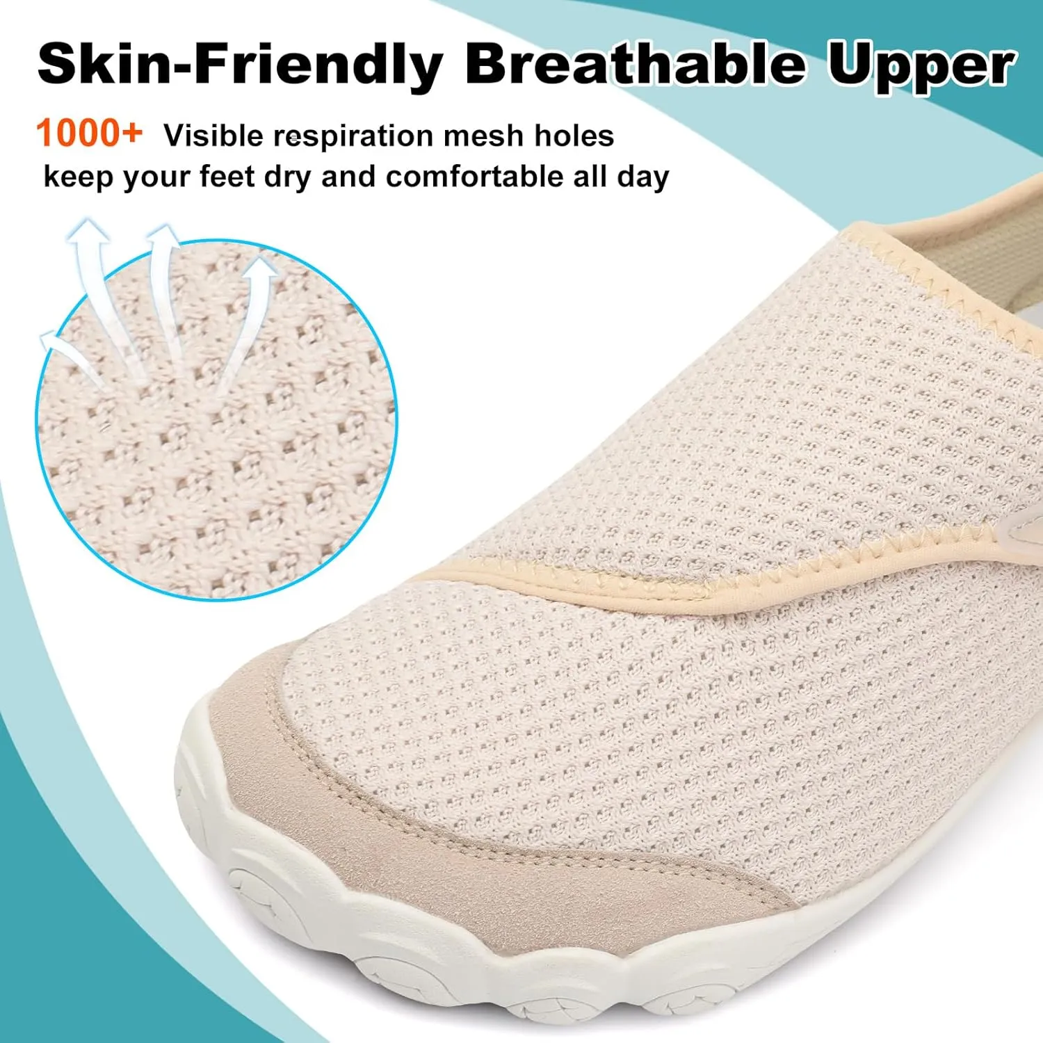 relxfeet Walking Shoes Women Men Wide Diabetic Shoes Adjustable Barefoot Shoes Zero Drop Lightweight Sneakers for Edema Swollen Feet Size 4-13