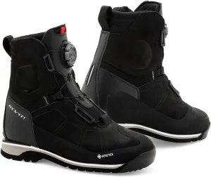 REV'IT! Men's Pioneer GTX Adventure Touring Motorcycle Boots (Black - 44)