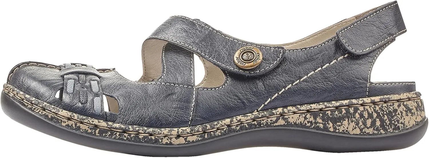 Rieker Women's Closed Toe Ballet Flats, 8 US