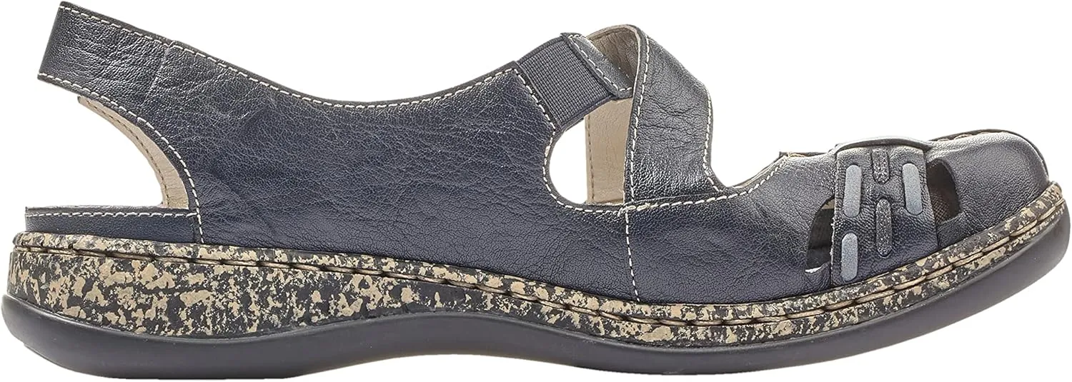 Rieker Women's Closed Toe Ballet Flats, 8 US