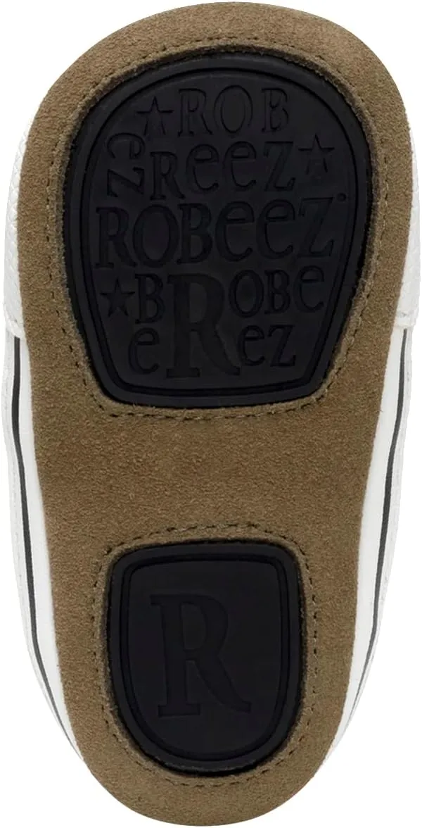 Robeez Baby Boys and Unisex First Kicks Slip Resistant Shoes & Sneakers for Infant and Toddler