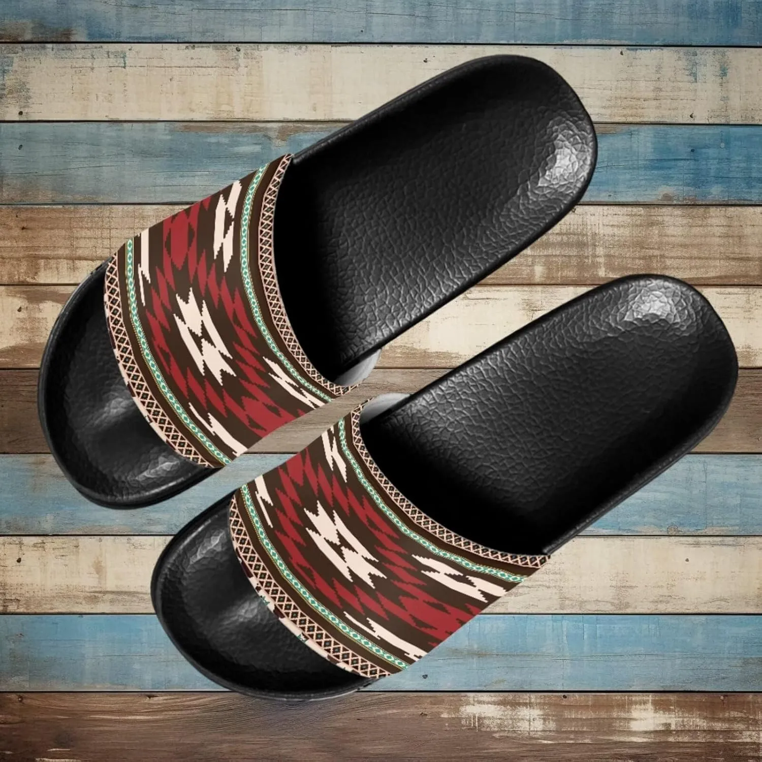 Sandals Slides for Women Stylish Summer Slippers Casual Beach Slides Non Slip Bathroom Slide Shoes