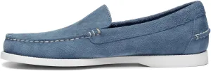 Sebago Frank Boat Roughout Loafers for Men- Handsewn Roughout Leather Shoes with Leather Sock Lining and Non-Marking, Non-Slip Siped Rubber Soles