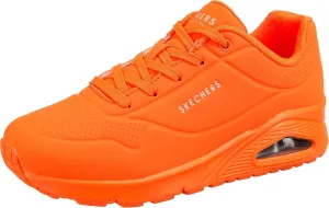Skechers Women's Uno-Night Shades Sneaker Cooled Memory Foam, Skech-Air Midsole, Durabuck Upper