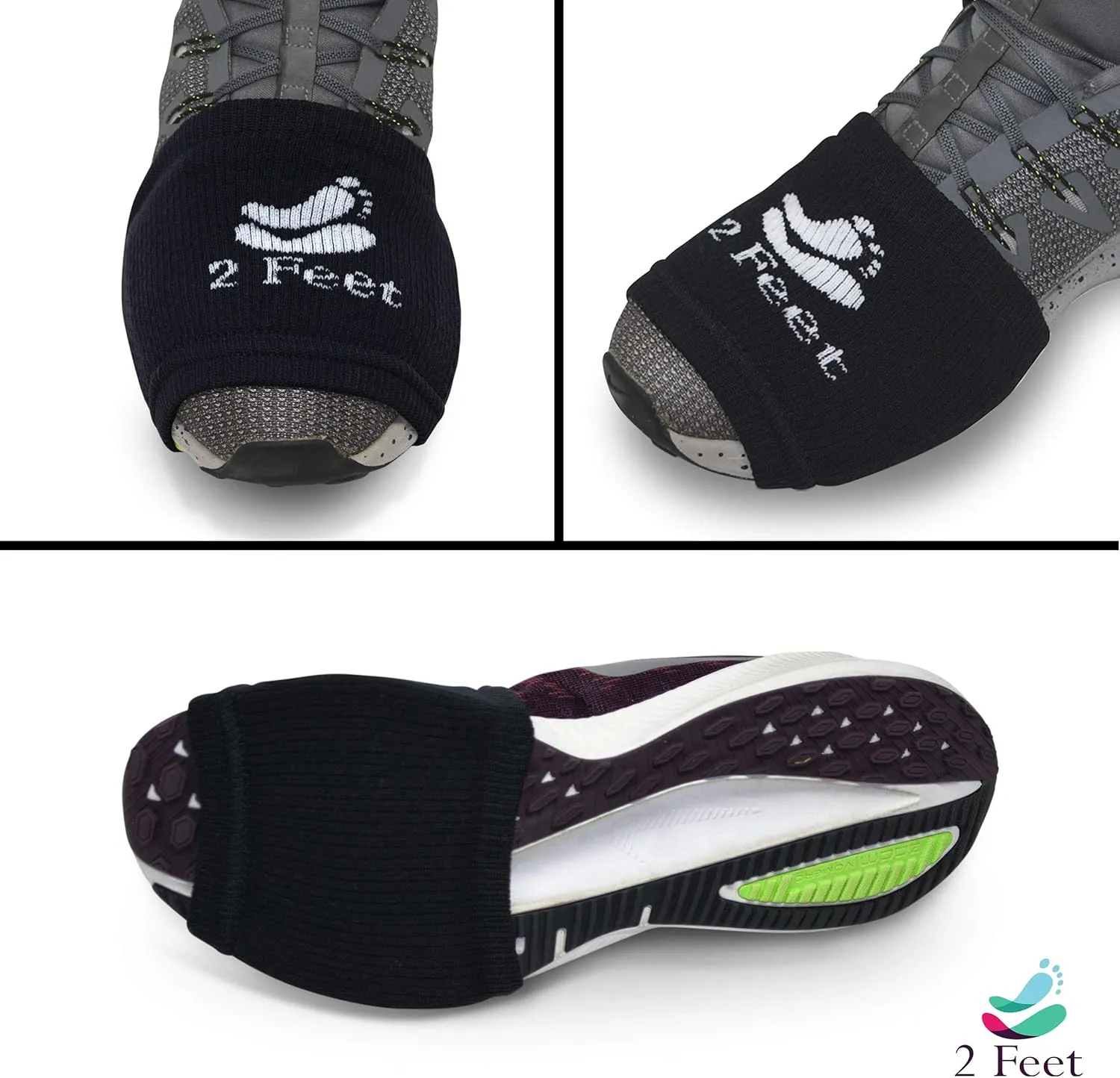 Socks for Dancing on Smooth Floors, Dance Socks Over Sneakers, Smooth Pivots and Turns on Wood Floors, 4 Pairs Pack