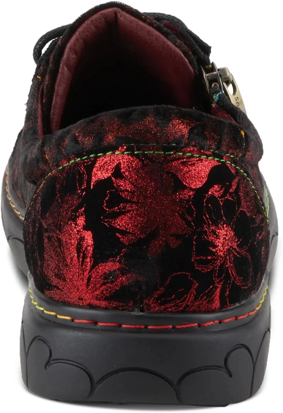 Spring Step L'Artiste Danli-Cheeta Snakers for Women - Animal Print Girls Sneaker - Ladies Fashion Snakers with Zipper and Adjustable Laces