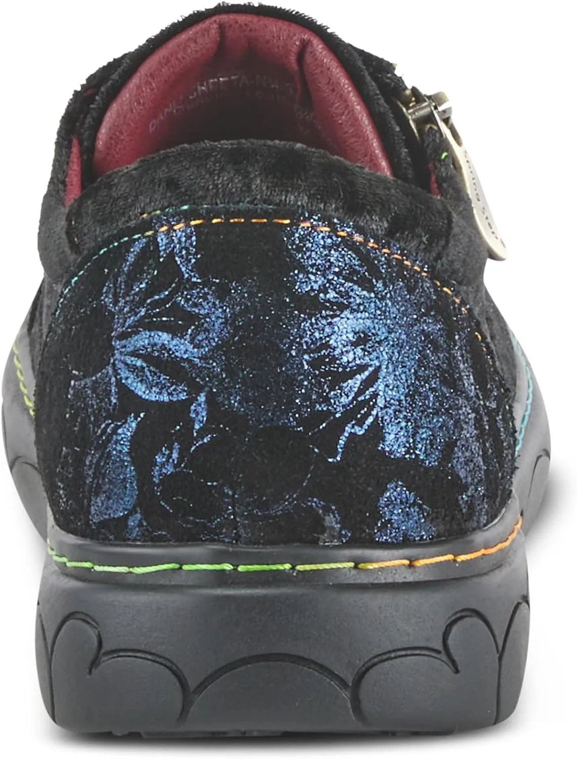 Spring Step L'Artiste Danli-Cheeta Snakers for Women - Animal Print Girls Sneaker - Ladies Fashion Snakers with Zipper and Adjustable Laces