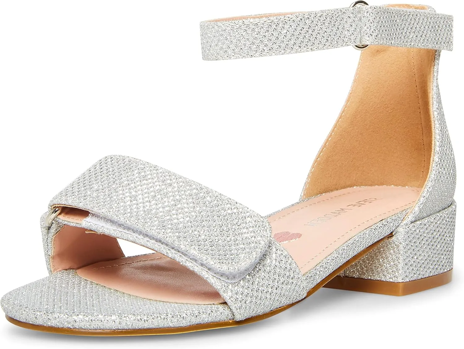 Steve Madden Girl's Adaptive Irenne Heeled Sandal