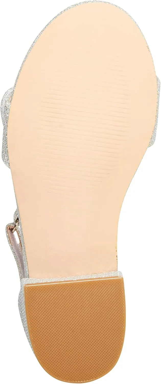 Steve Madden Girl's Adaptive Irenne Heeled Sandal