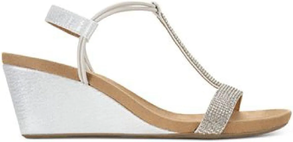 Style & Co. Womens Mulan T-strap Wedge Sandals