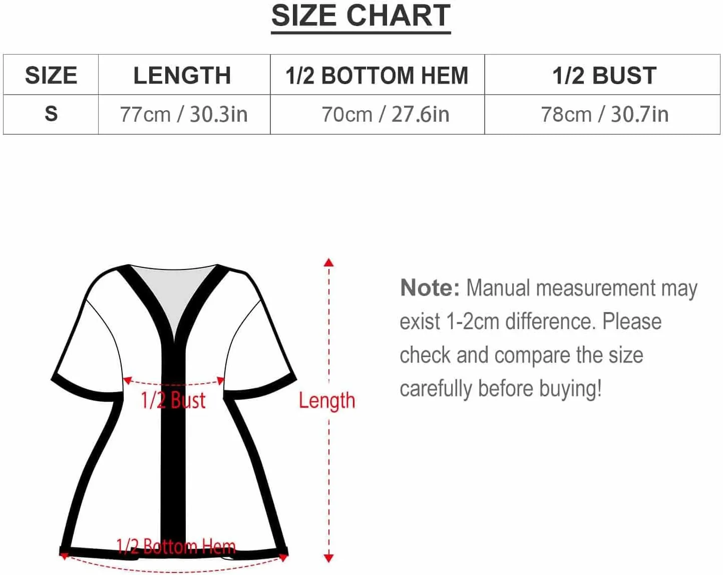 Stylish Chiffon Swimsuit Cover Ups for Women, Summer Bikini Cover Up V Neck Sexy Swimwear Cover Up Beach Dress