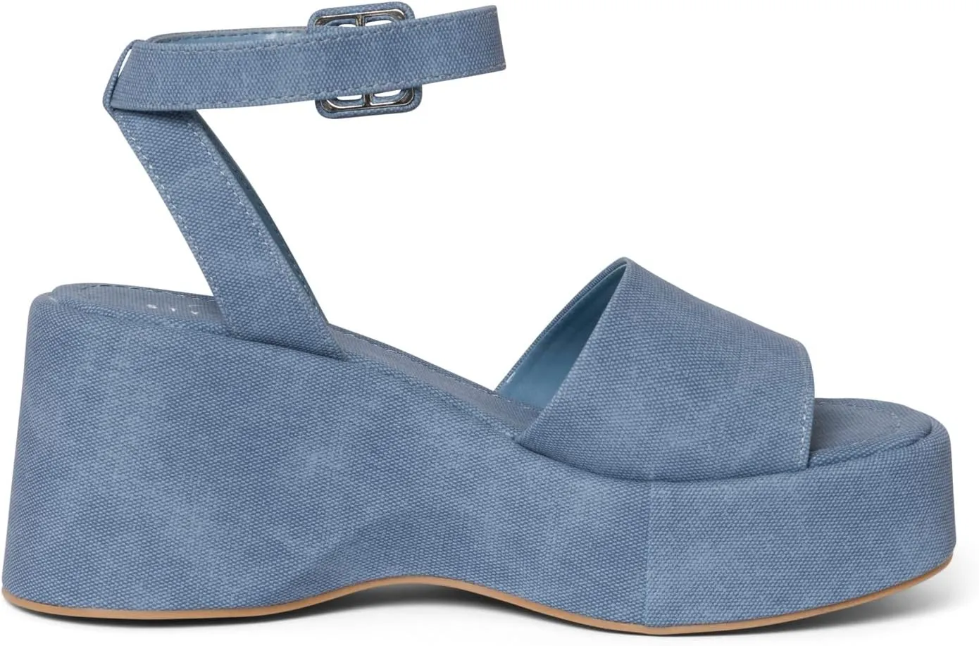 STYLISH S Womens Wedge Platform Sandals Open Toe Ankle Strap - FOCA