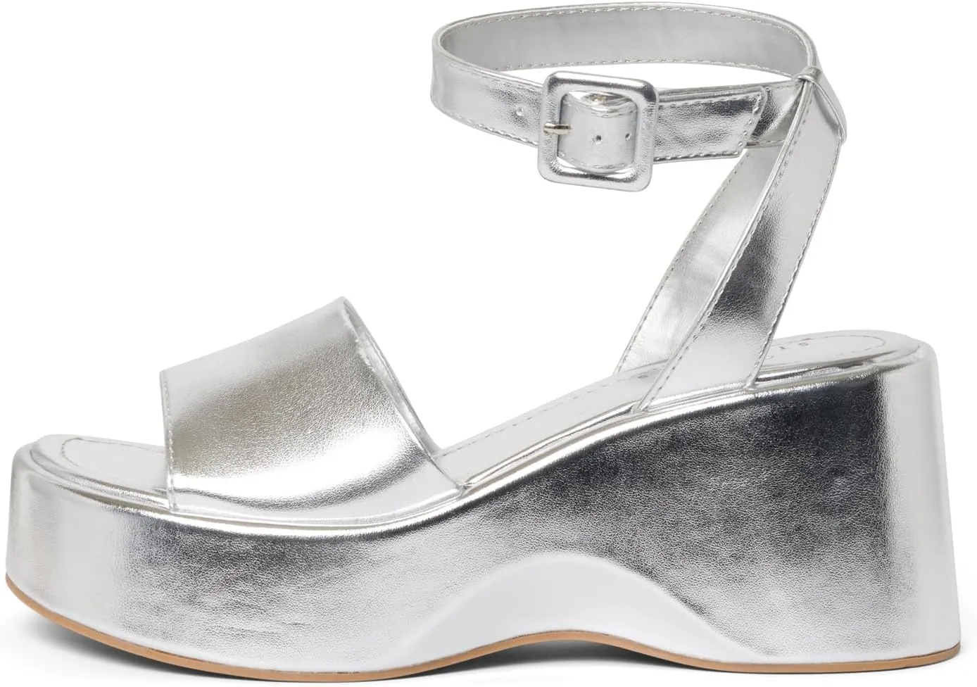 STYLISH S Womens Wedge Platform Sandals Open Toe Ankle Strap - FOCA