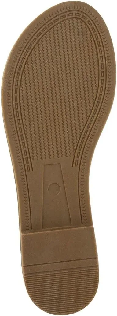 Sugar Women's Outing H Band Sandals with Faux Crocodile Footbed and Studs