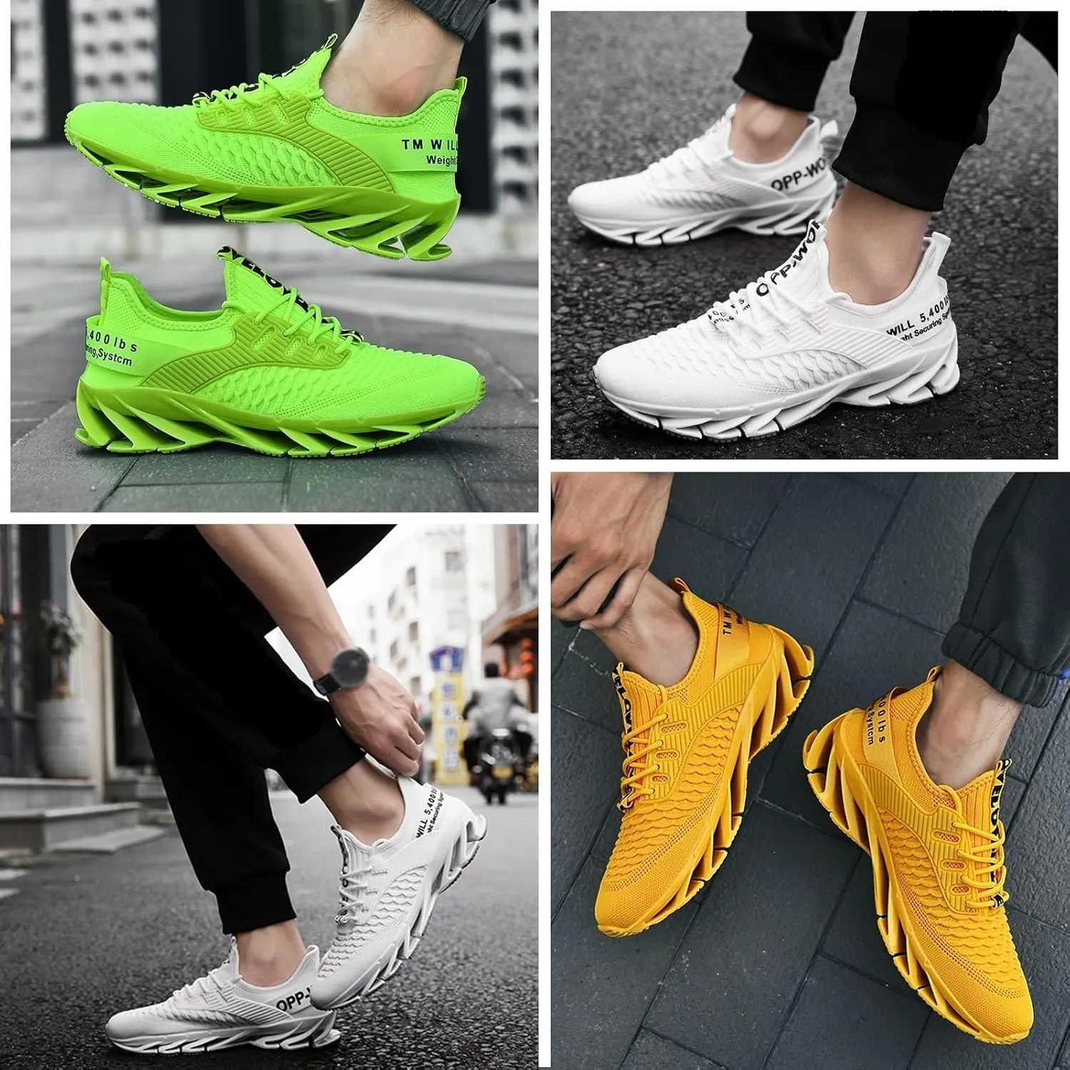 Tallboost Sneakers, Height Boosting Shoes for Men, Mens Tallboost Shoes Walking Shoes Comfort Non Slip Breathable Knit Slip On Sneakers(Black-a,US 8.5)